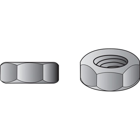 Aceds 0.75-10 in. Tri Alloy Hex Nut 54296